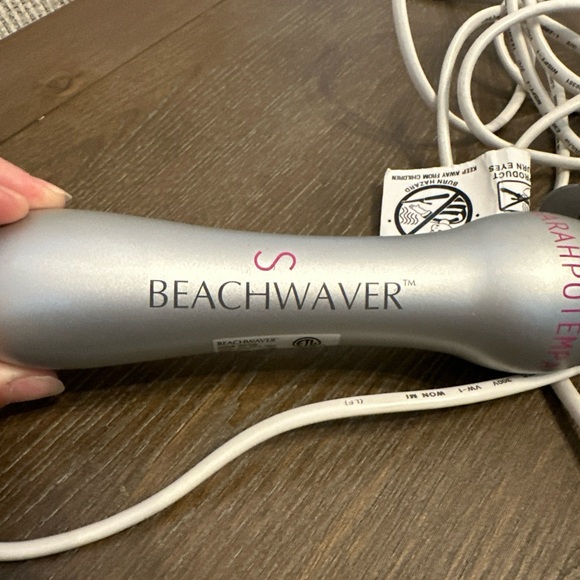 Beachwaver Rotating Curling Iron Ceramic Barrel Digital Hair Curler SarahPotempa - Picture 5 of 7